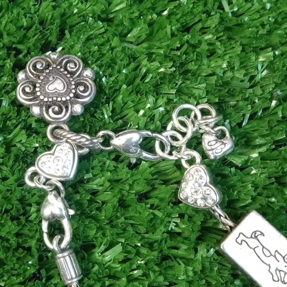 💍 Brighton Silver Charm Bracelet with Colorful and Silver Beads - Picture 5 of 6